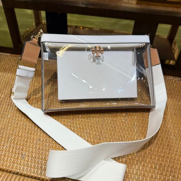 新作★Tory Burch Blake Clear Swingpack 165834 Amazon.com: Tory Burch Women's 165834 Blake Clear Swingpack